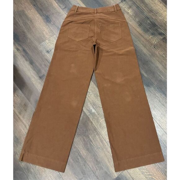 Lululemon City Sleek 5 Pocket Wide-Leg High-Rise Pant *Light Utilitech, Roasted - Picture 5 of 5